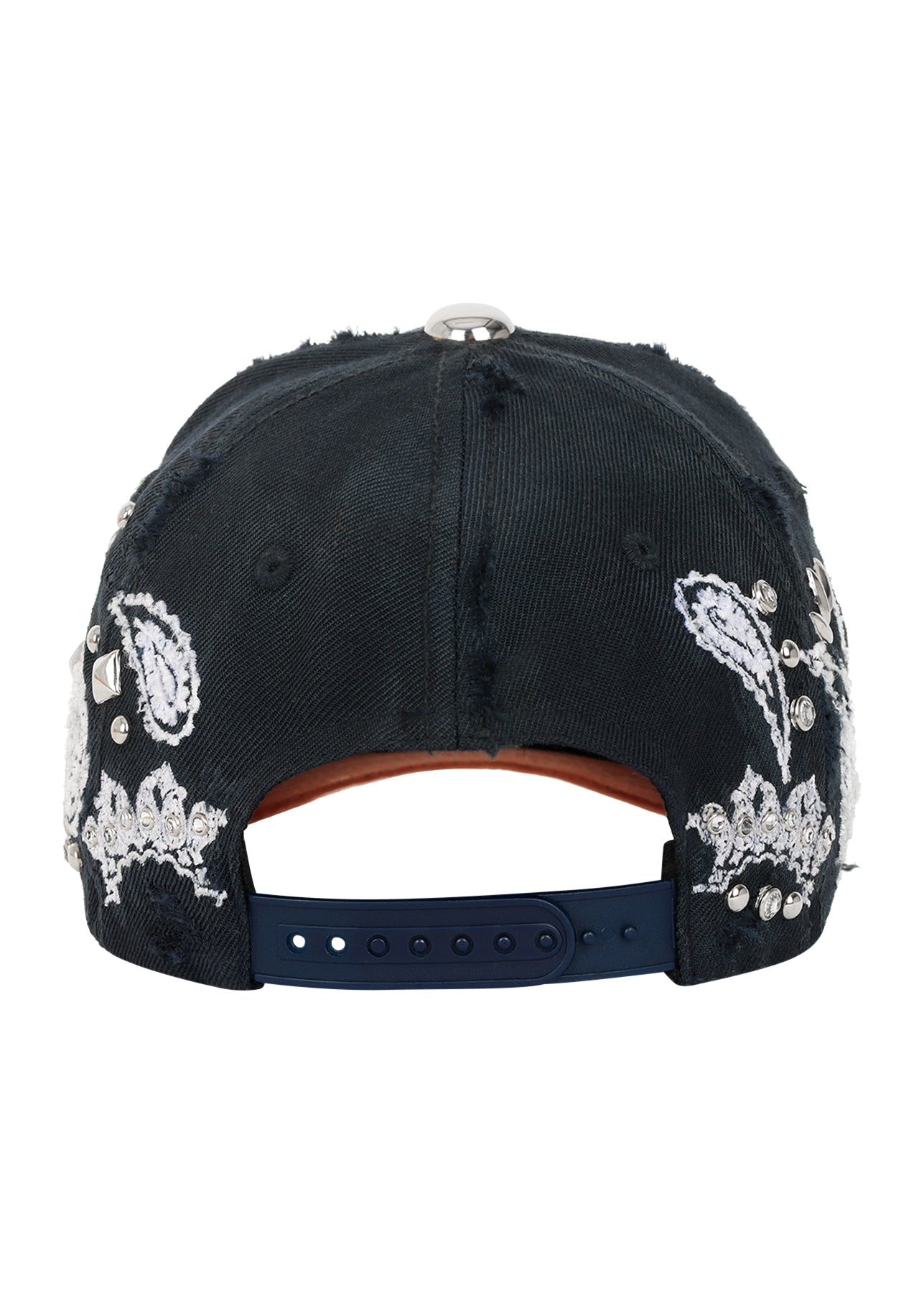 PAISLEY CITY TOUR STUDDED SNAPBACK (NAVY NEW YORK)