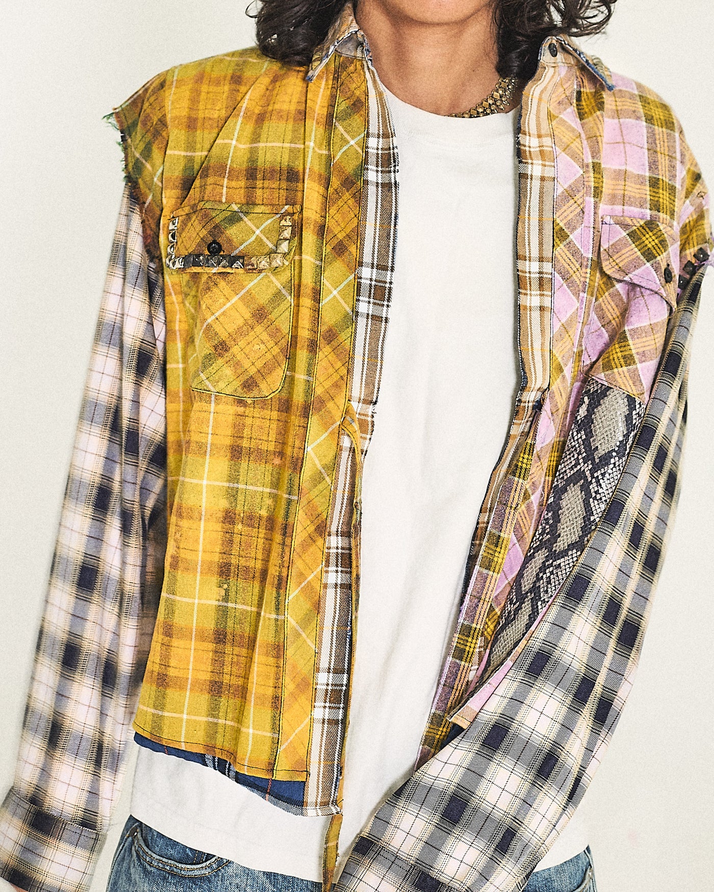 VINTAGE SNAKE REWORK FLANNEL