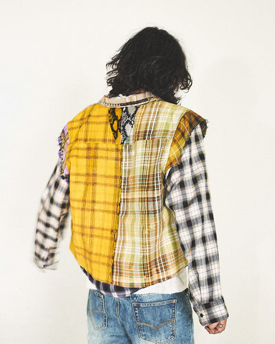 VINTAGE SNAKE REWORK FLANNEL