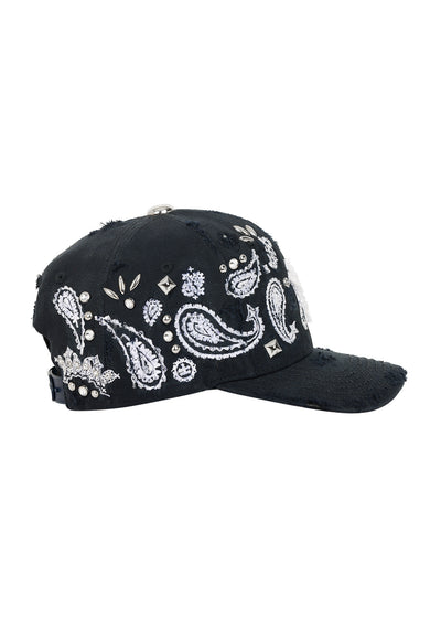 PAISLEY CITY TOUR STUDDED SNAPBACK (NAVY NEW YORK)