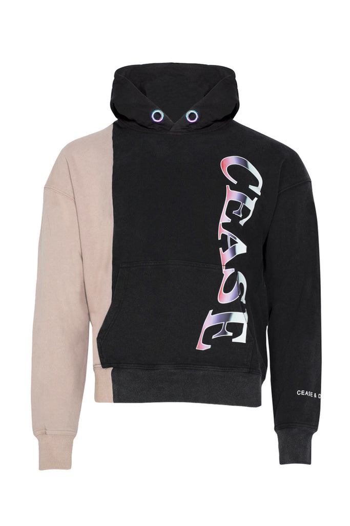 SPLIT HOODIE Cease Desist Clothing